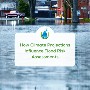 How Climate Projections Influence Flood Risk Assessments